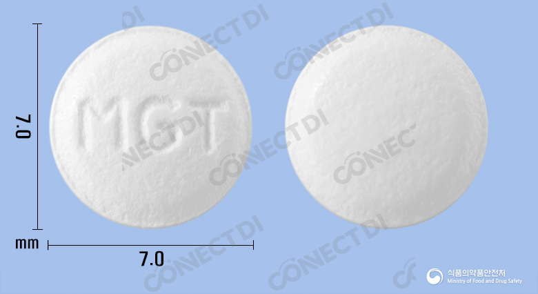 모가톤정 50mg
