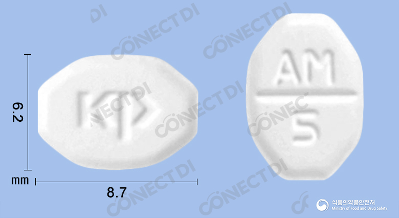 아모딘정 5mg