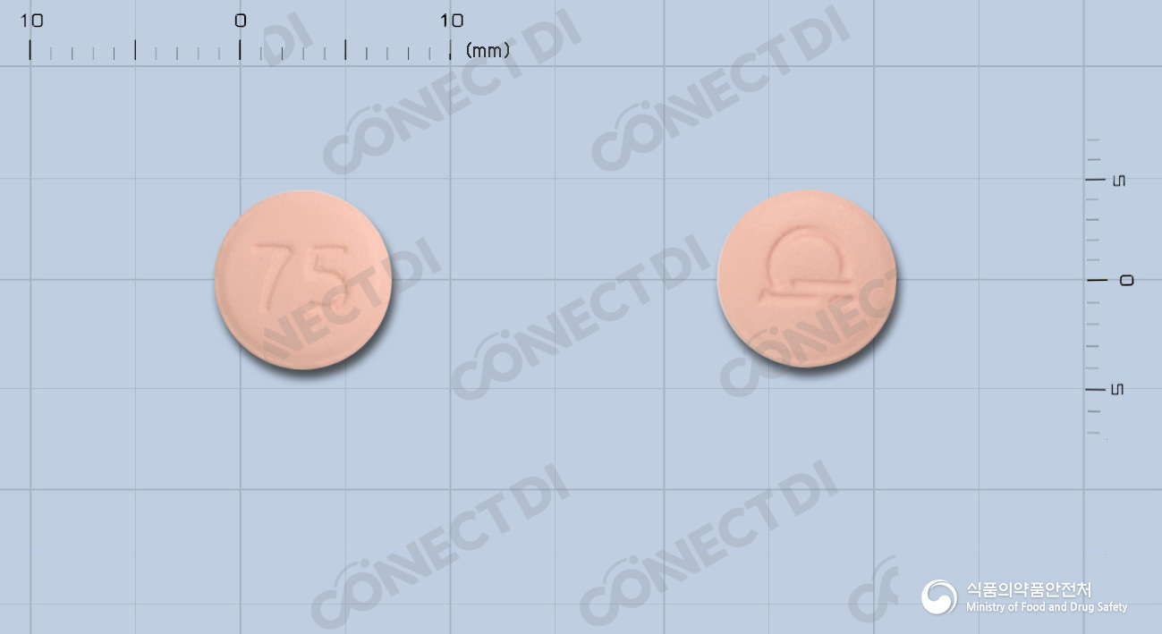 대원클로피도그렐정 75mg