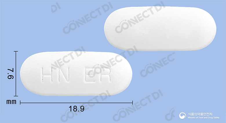 타이리콜8시간이알서방정 650mg