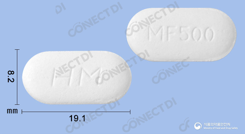 메가폴민서방정 500mg