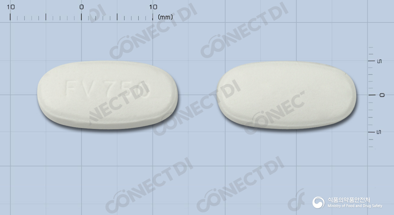 팜비어정 750mg