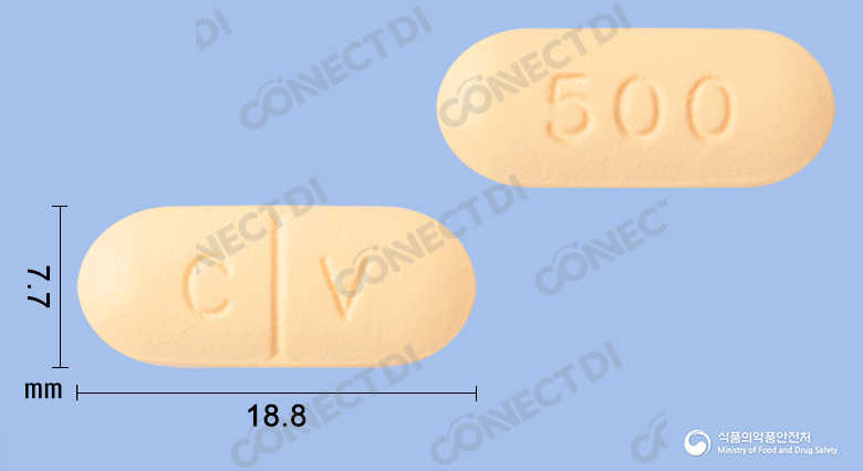 크라비트정 500mg
