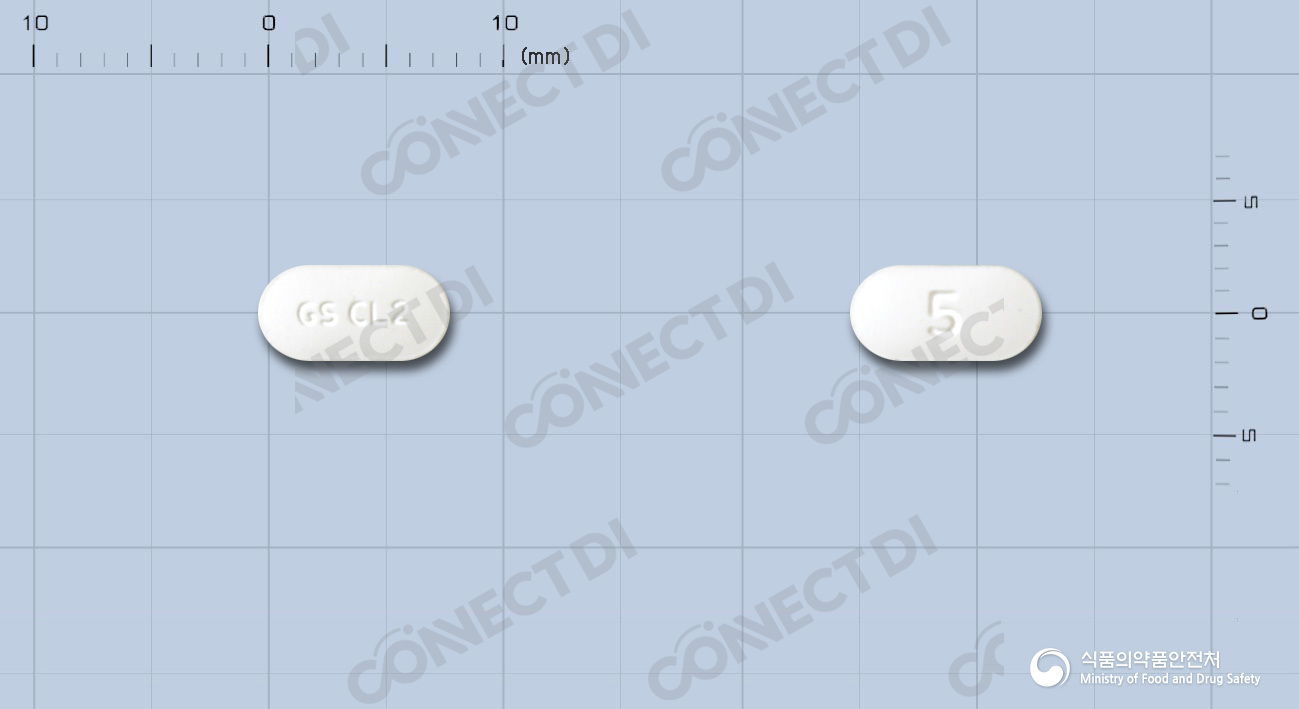 라믹탈츄어블정 5mg
