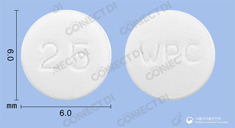 토피라트정 25mg