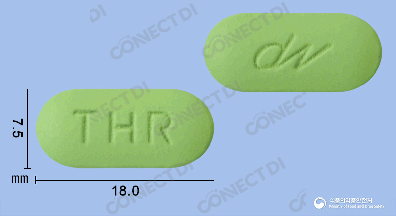 치옥티드에이치알정 600mg (수출용)