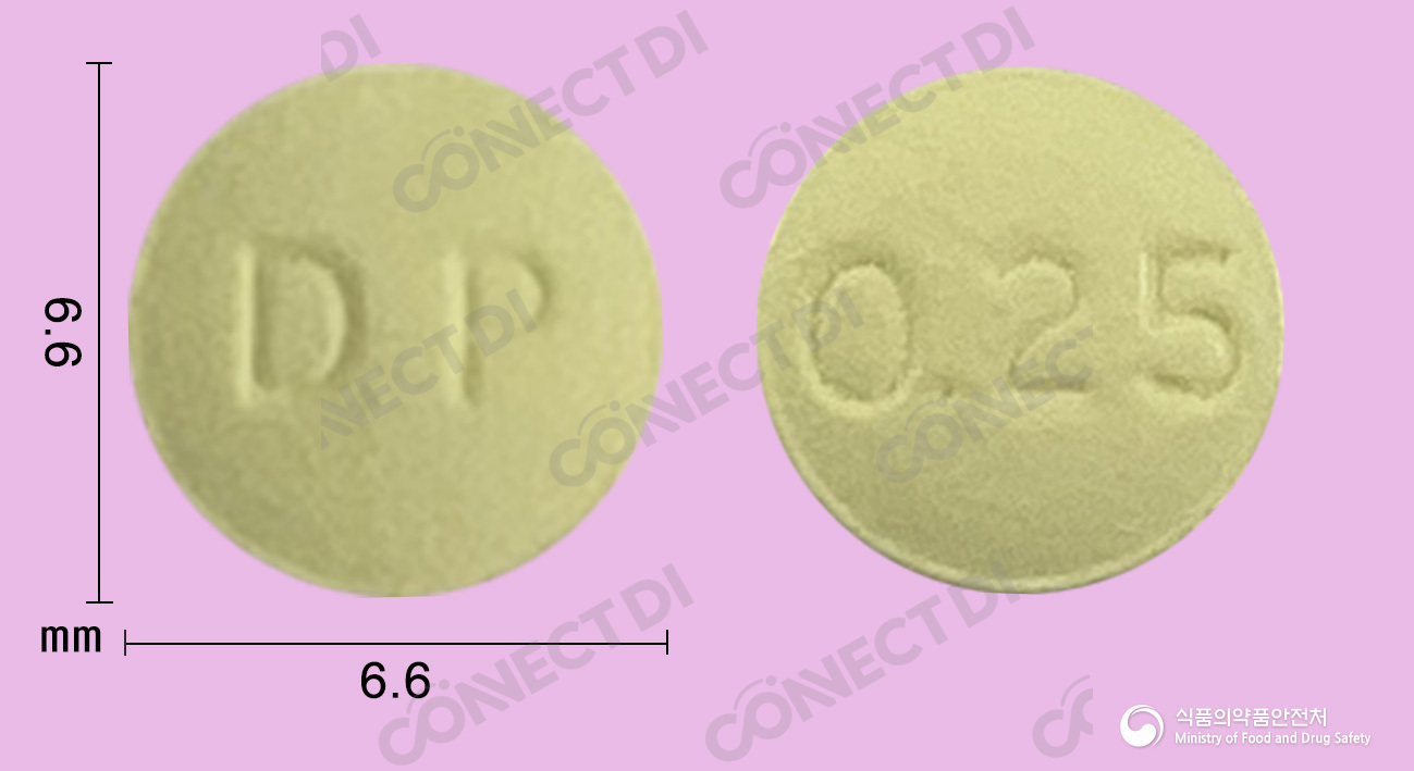 데파스정 0.25mg