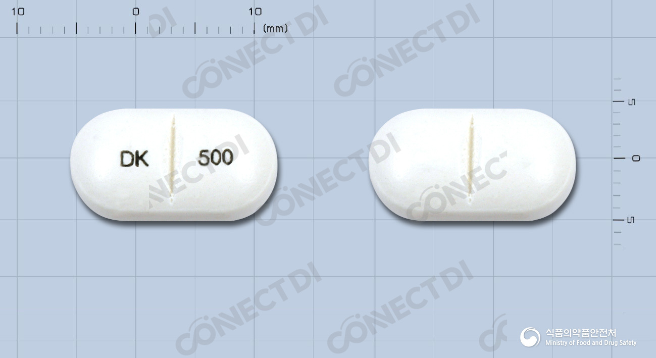 데파킨크로노정 500mg