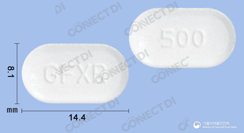 글루코프리서방정 500mg