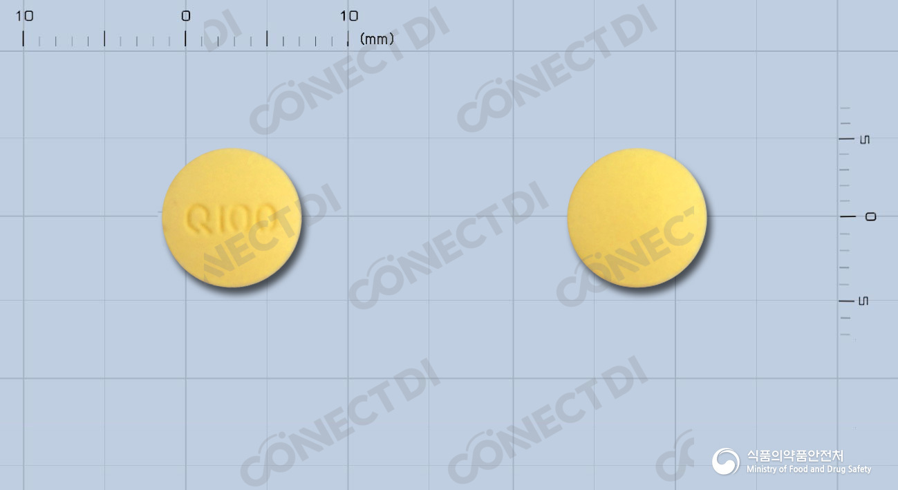 쿠에타핀정 100mg