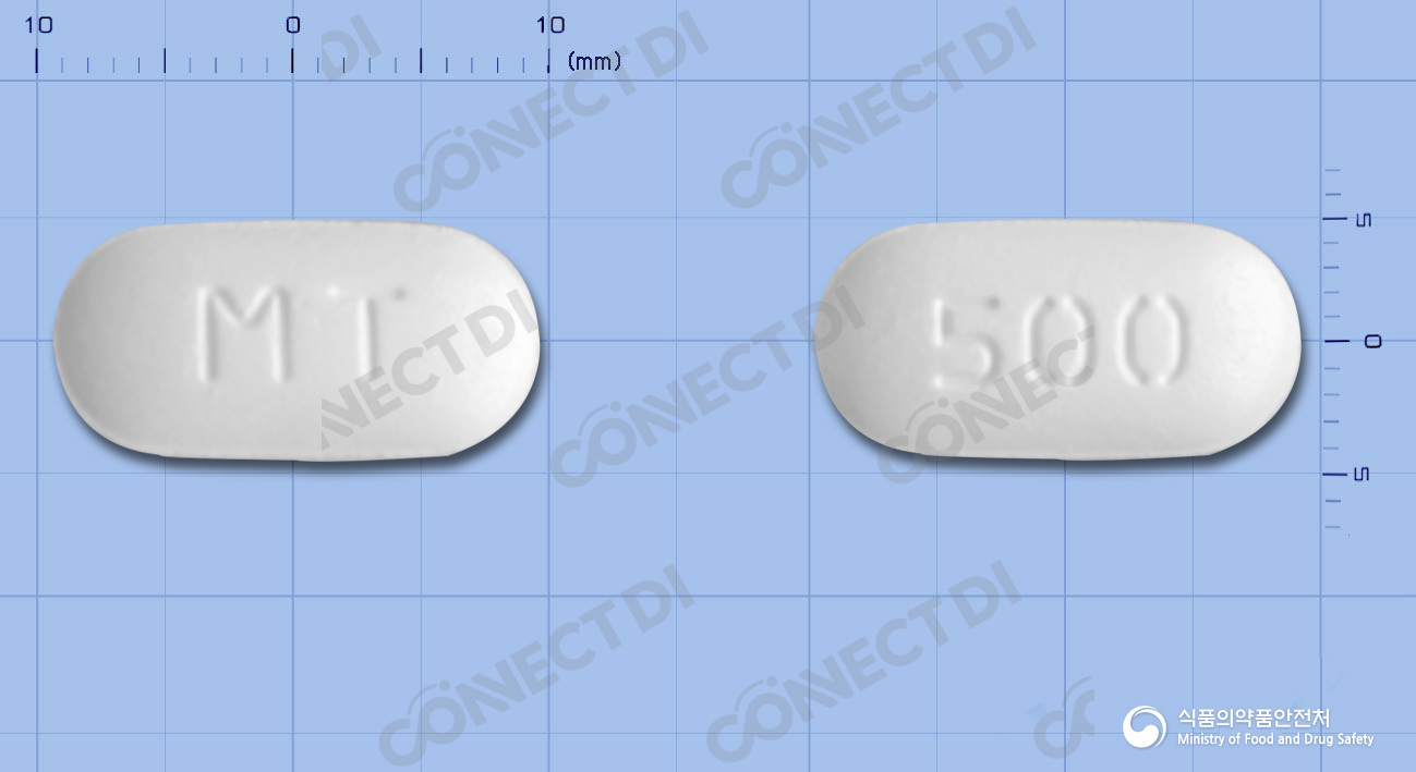 다이미트엑스알서방정 500mg