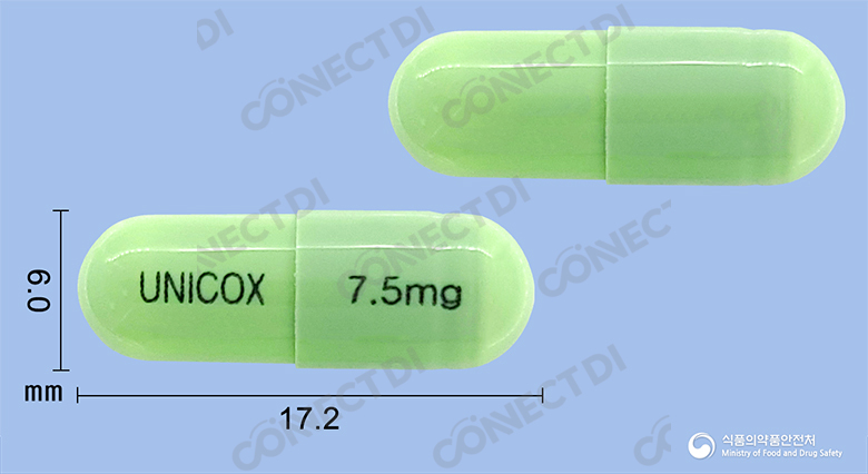 유니콕스캡슐 7.5mg