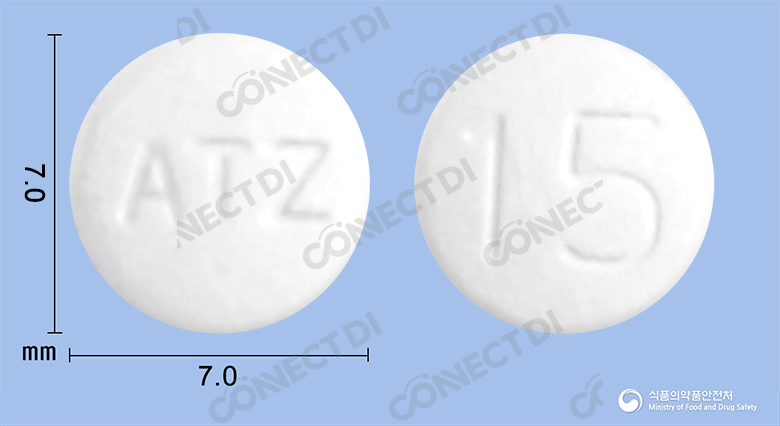 액토존정 15mg