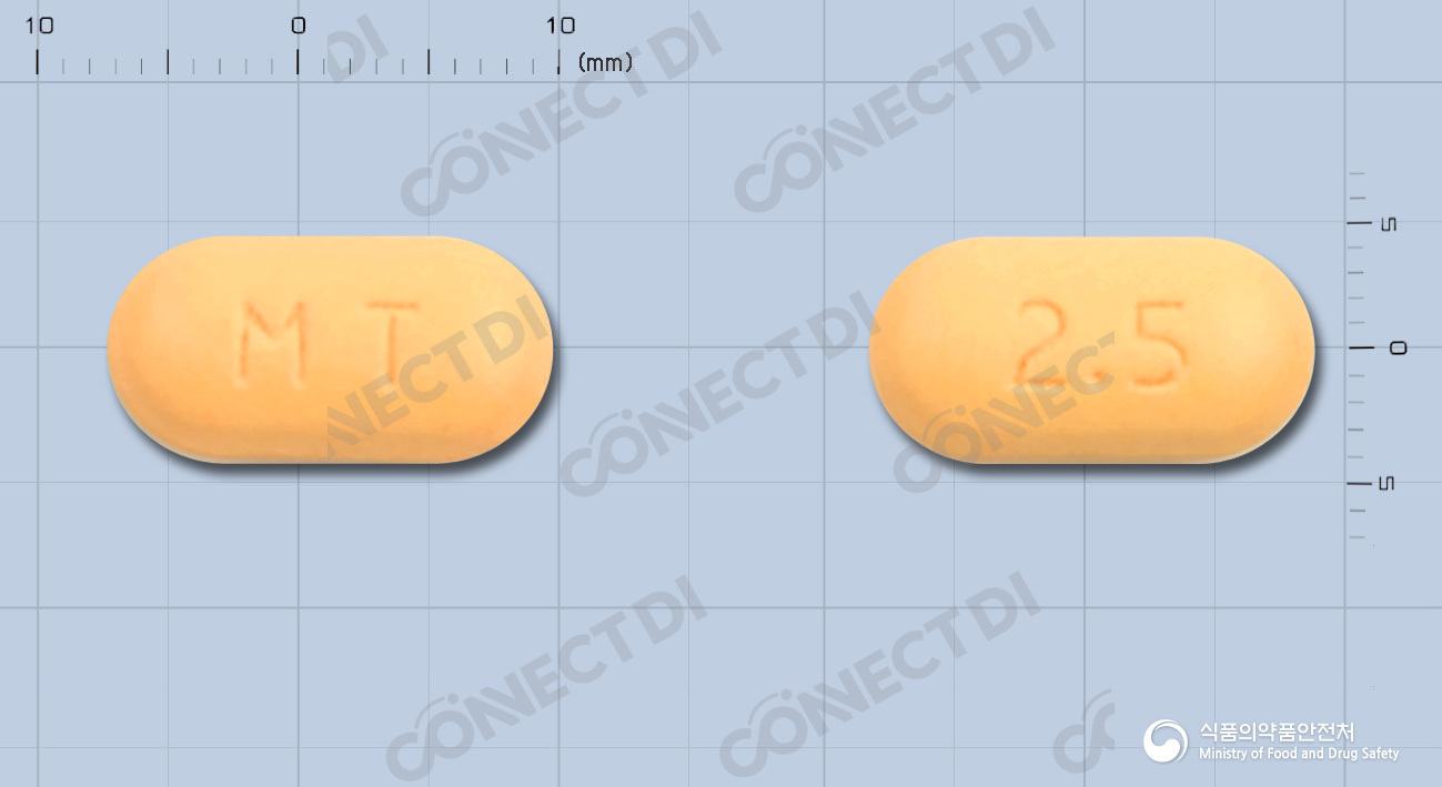 메티벤정 500/2.5mg (수출용)