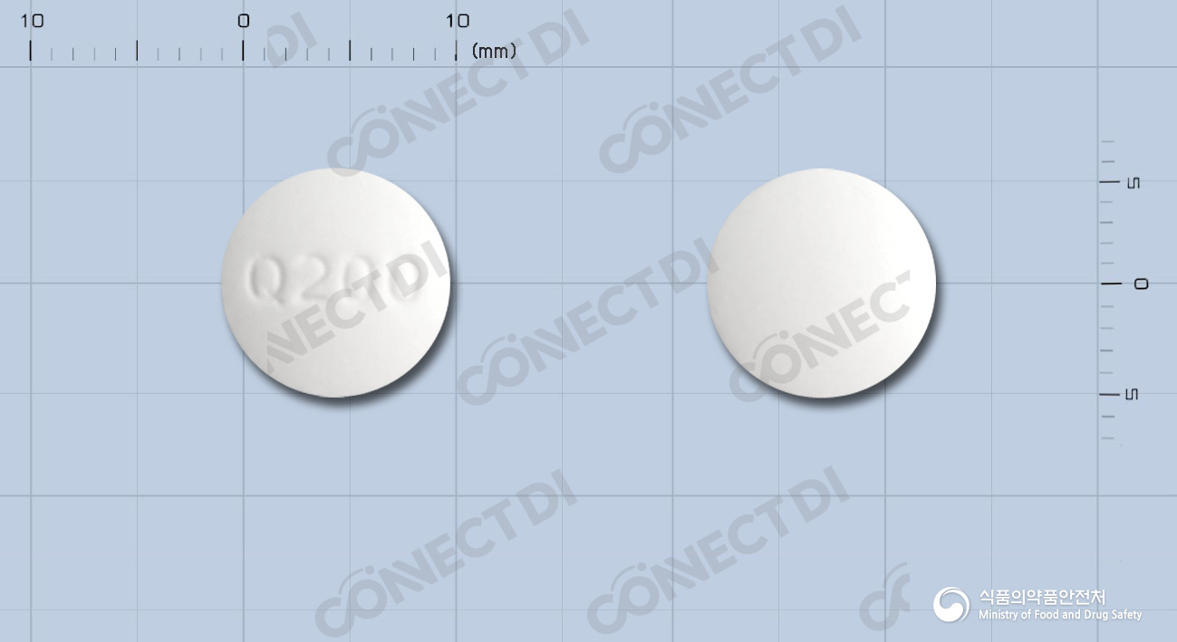 쿠에타핀정 200mg