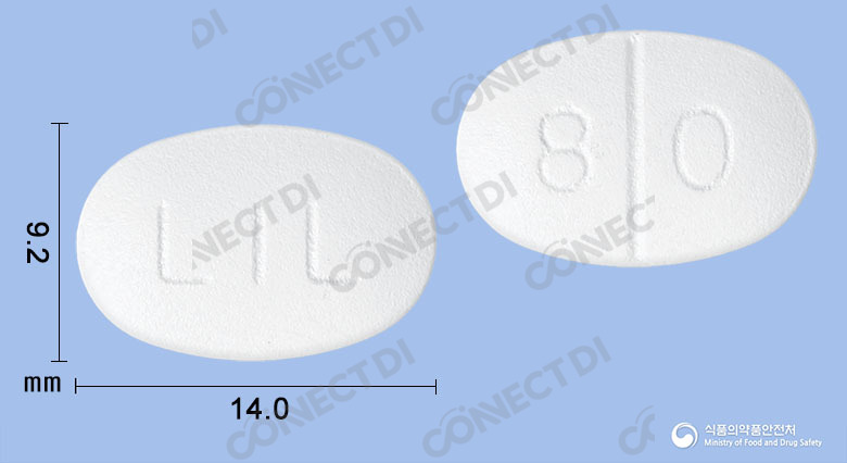 리피로우정 80mg