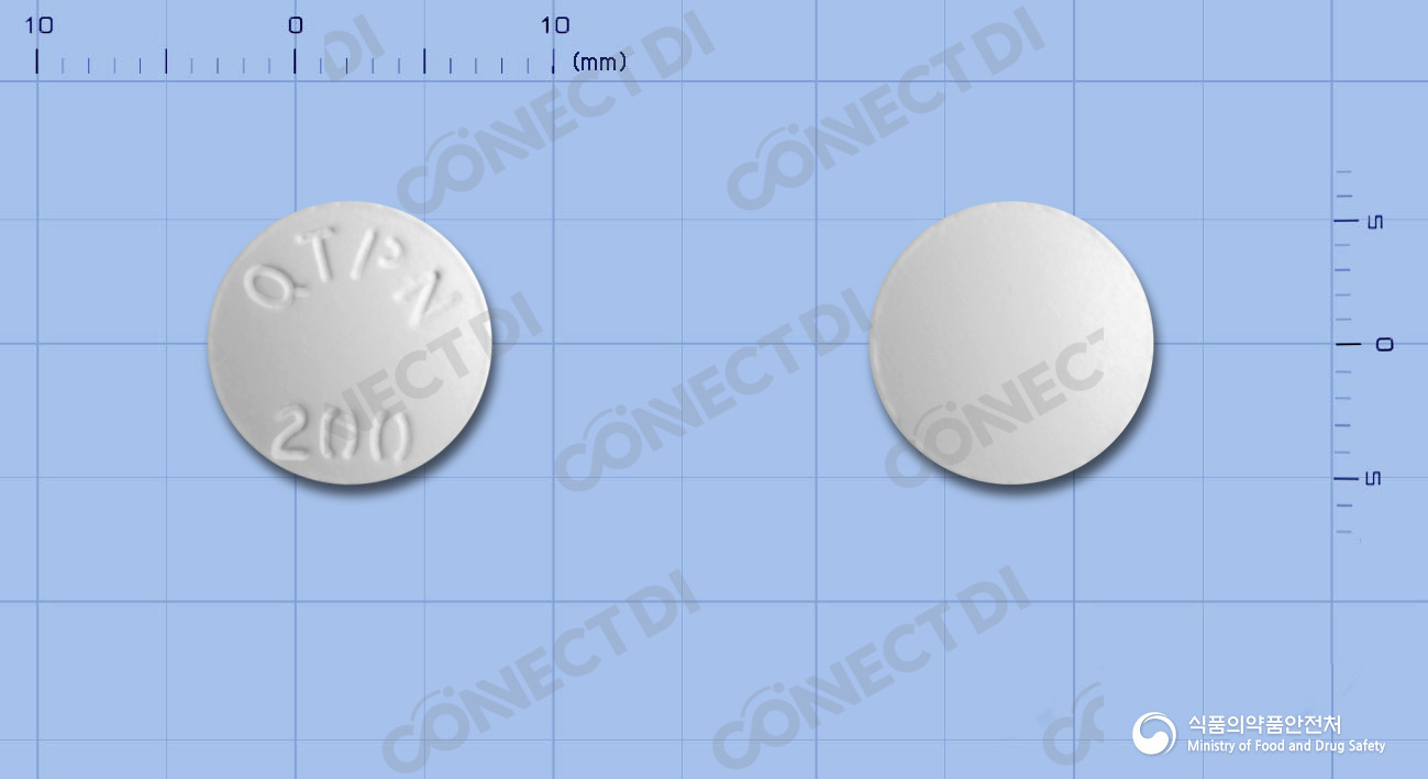 쿠티아핀정 200mg