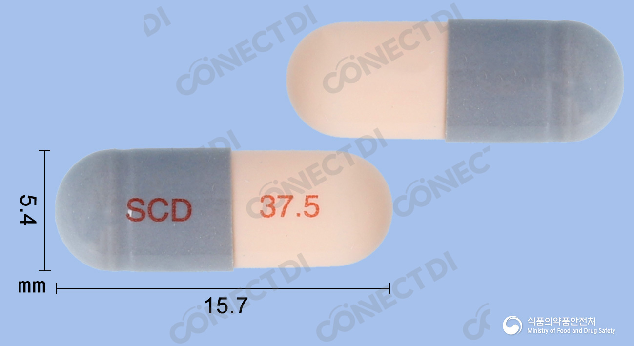 벤라팩트서방캡슐 37.5mg