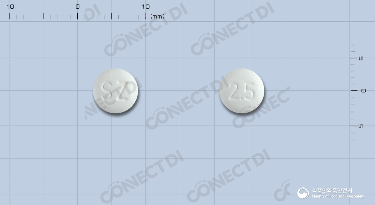 산도스올란자핀정 2.5mg
