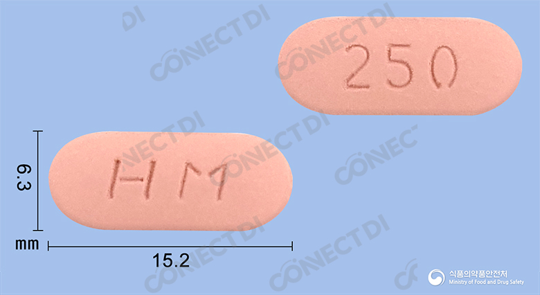 레복사신정 250mg