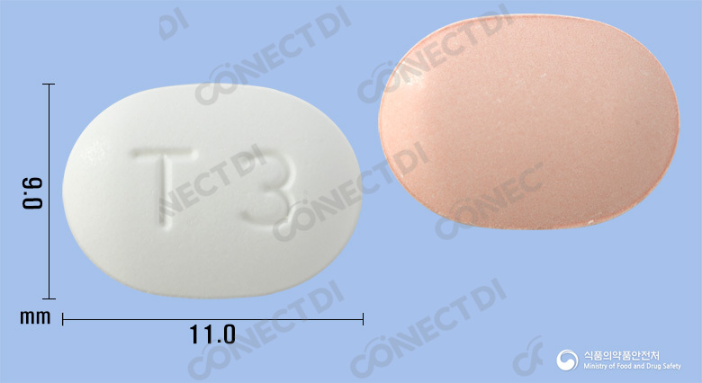 텔미트렌플러스정 40/12.5mg