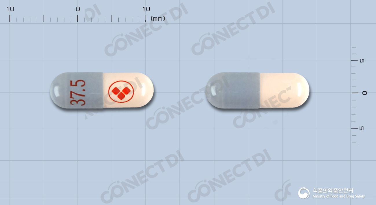 코팩사엑스알서방캡슐 37.5mg