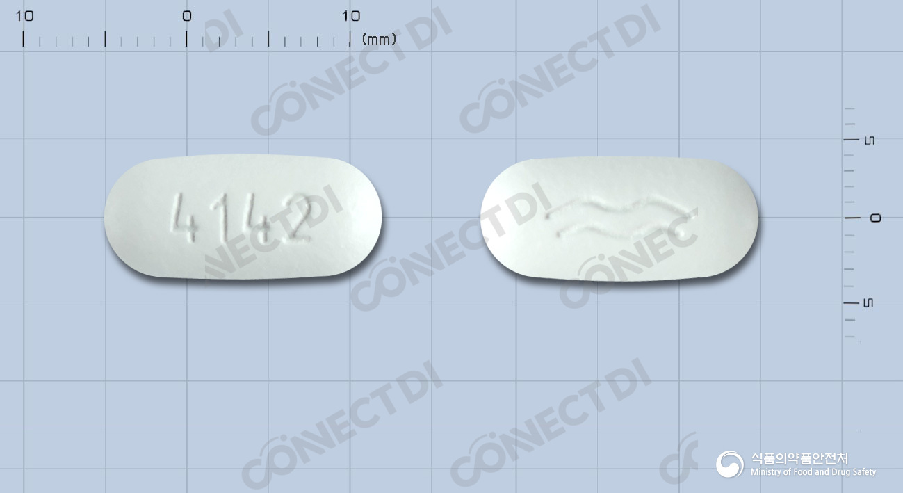 멀택정 400mg