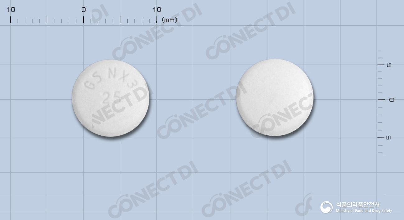 레볼레이드정 25mg