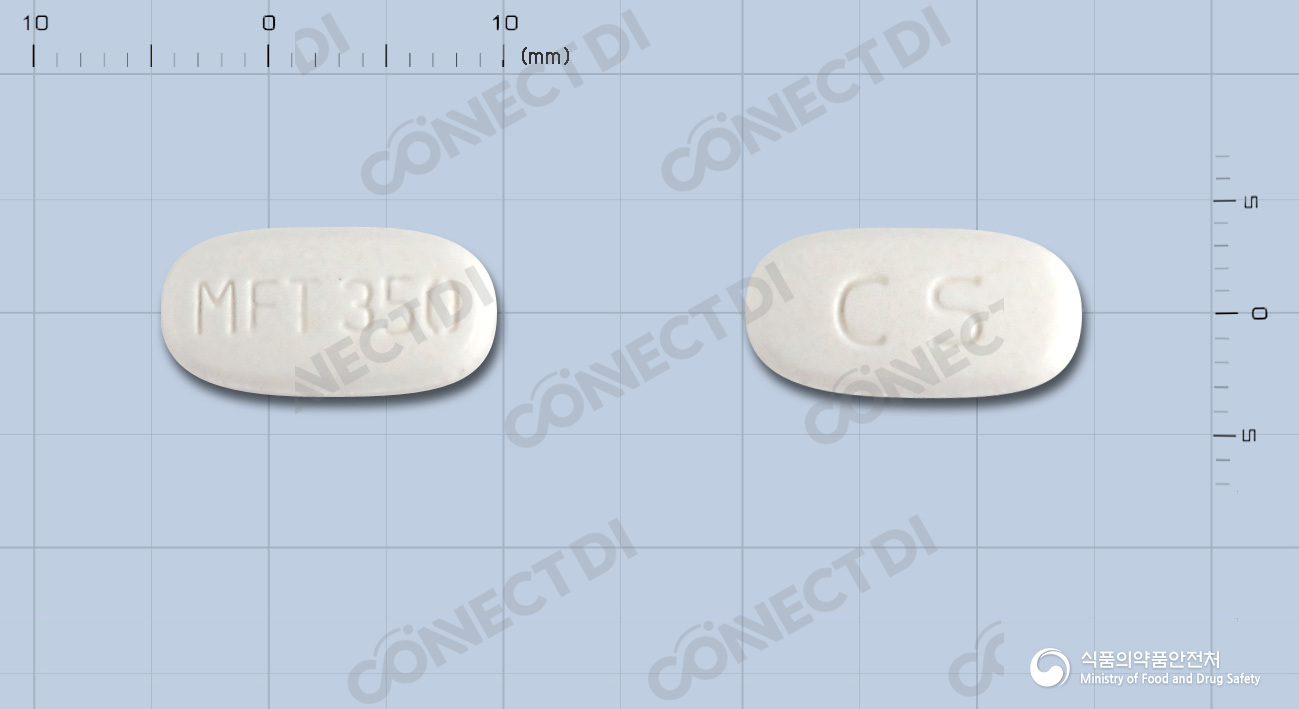 모딤정 350mg