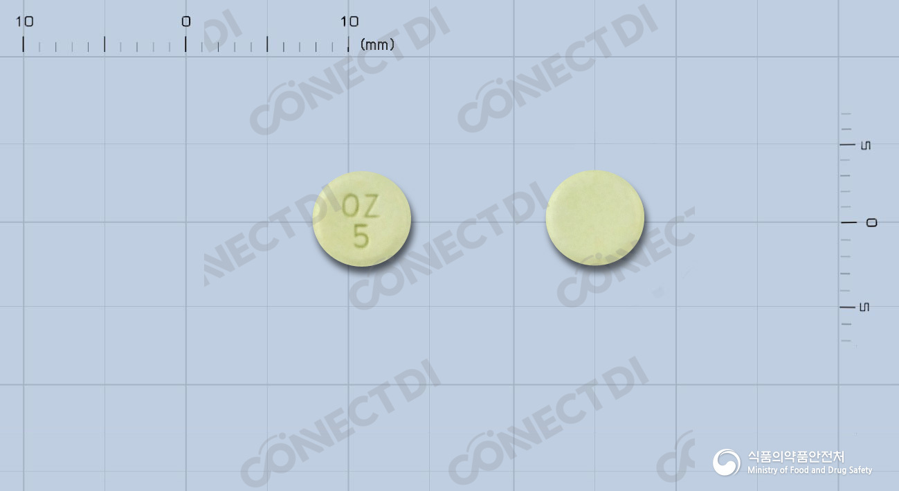 올란자오디정 5mg