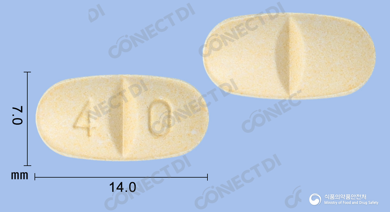 메바로친정 40mg