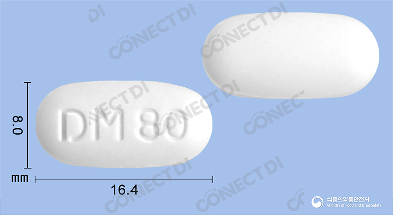 프리텐션정 80mg