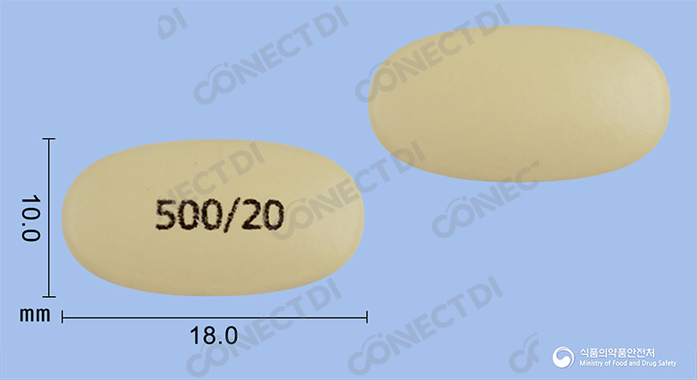 비모보정 500/20mg