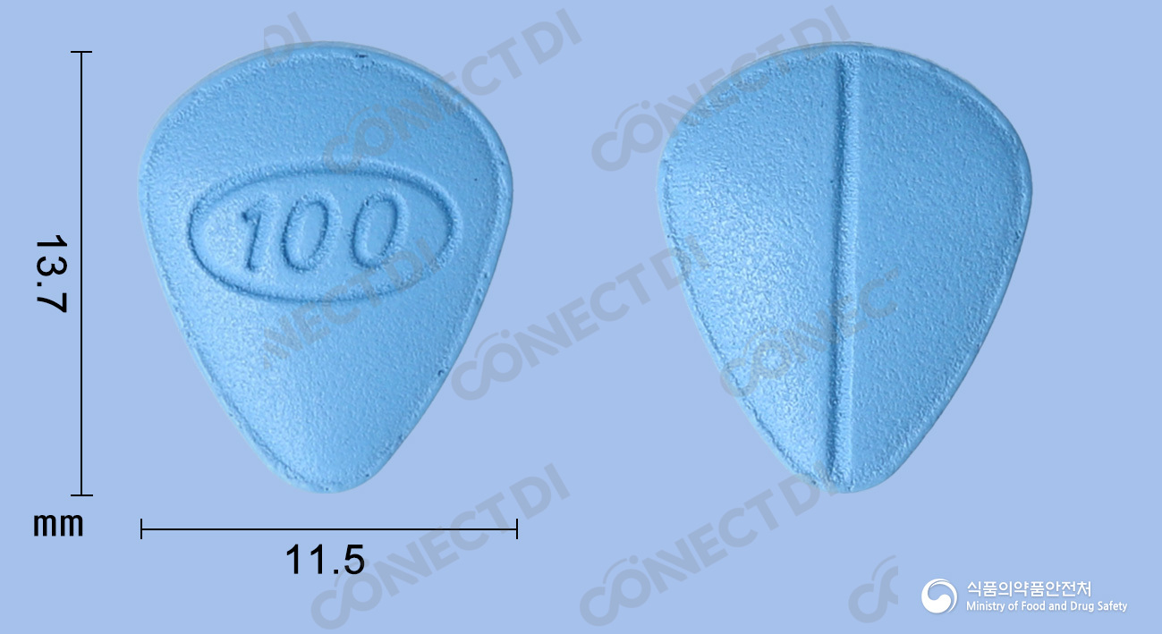 일양실데나필정 100mg