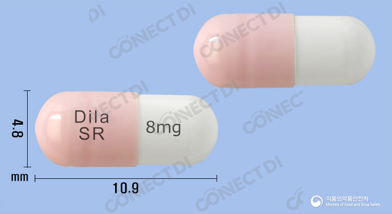 딜라트렌에스알캡슐 8mg