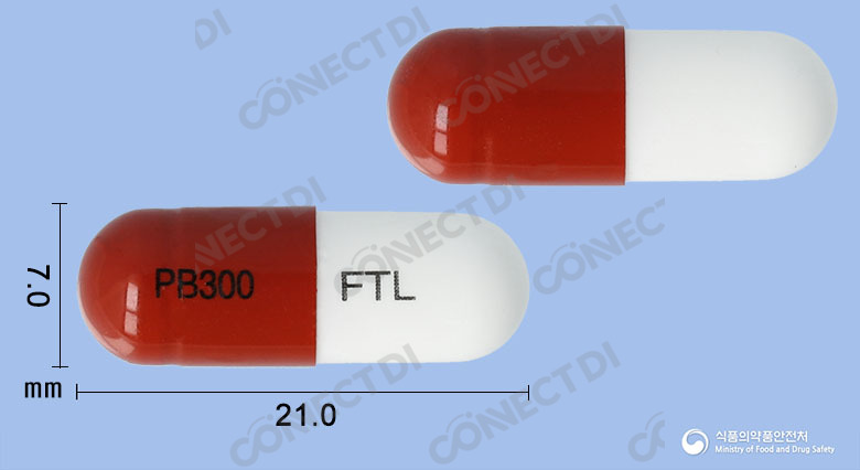 프레탑캡슐 300mg