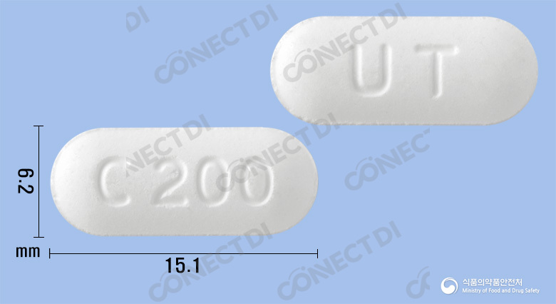 실로스탄씨알정 200mg