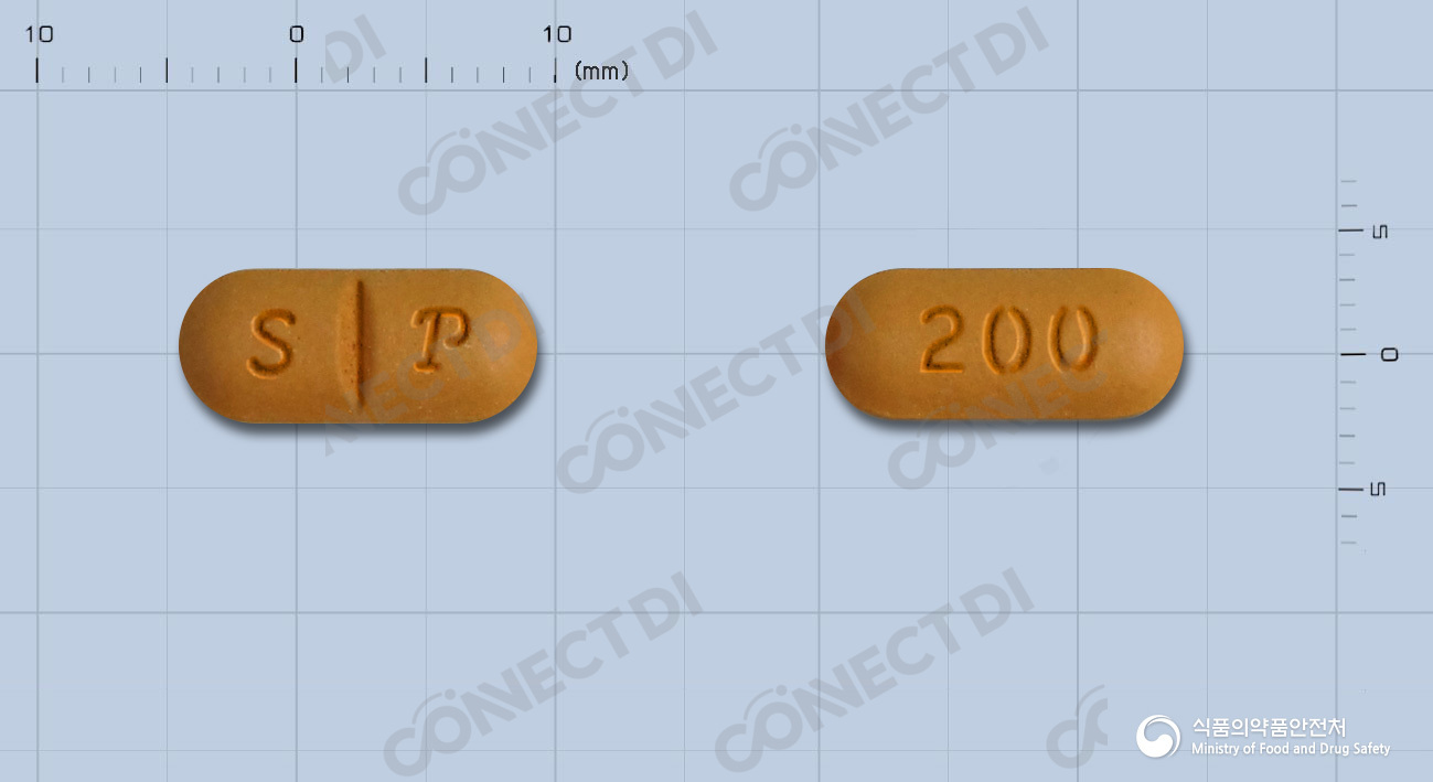 뉴티닙필름코팅정 200mg