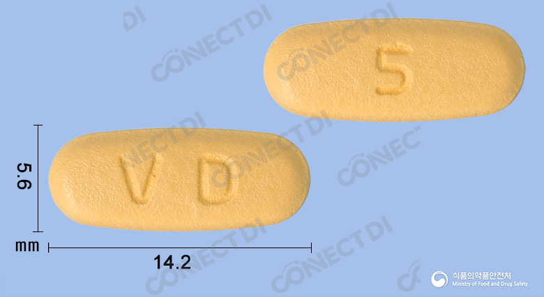 발디핀정 5/160mg