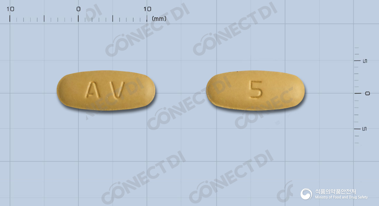 바르디핀정 5/160mg