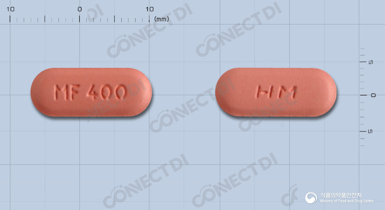 모록사신정 400mg