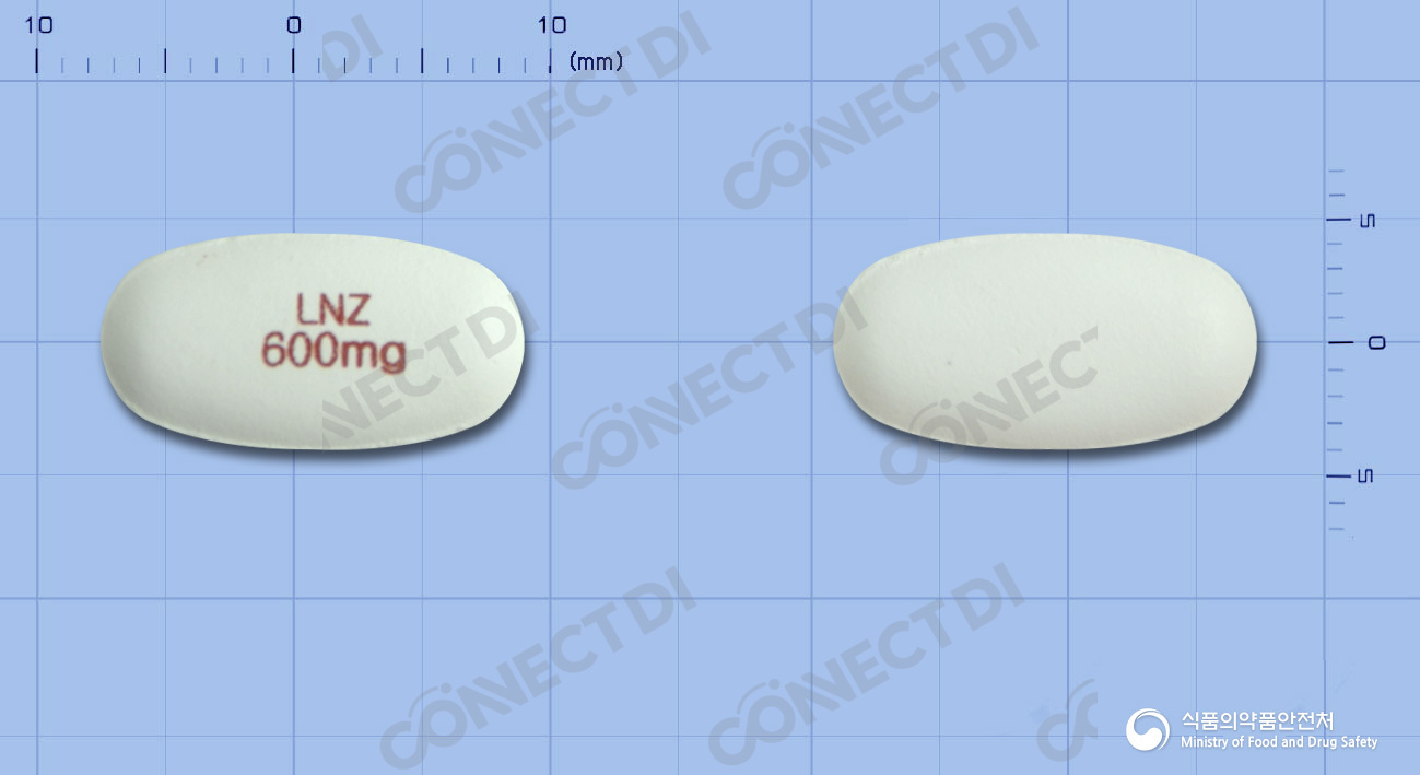 리녹사졸정 600mg