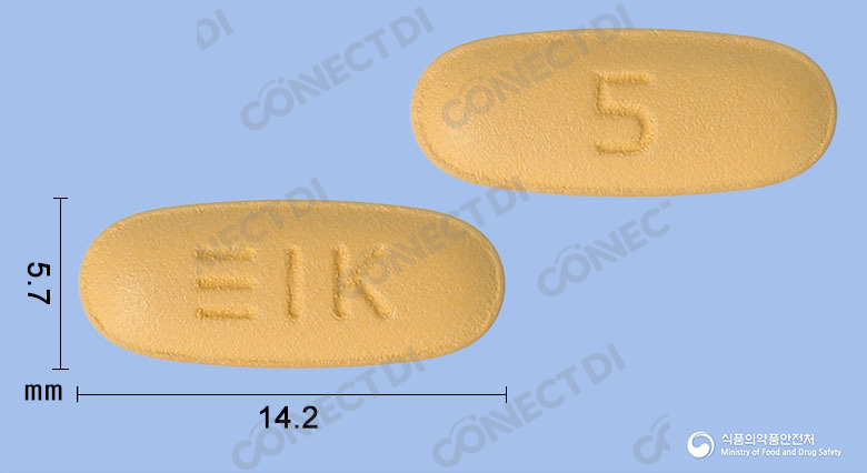 카덴자정 5/160mg