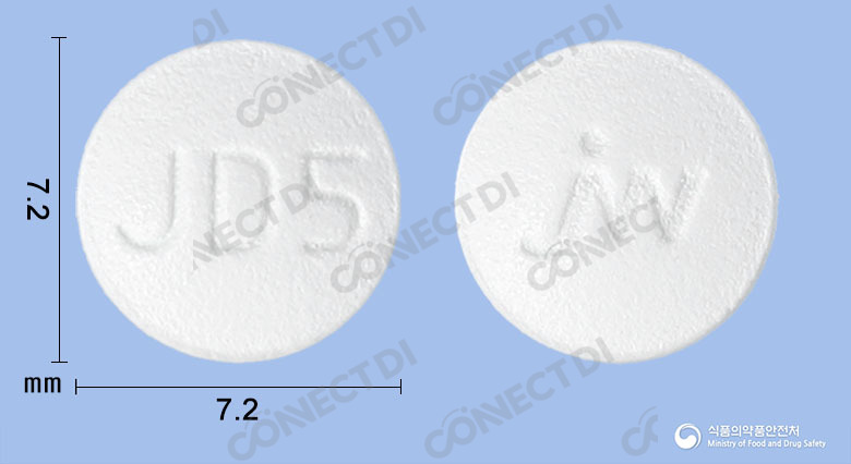 제이더블유중외제약도네페질정 5mg