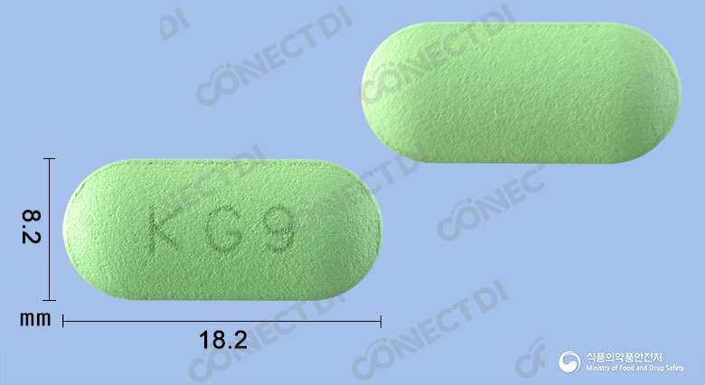 치옥타드에이취알정 600mg