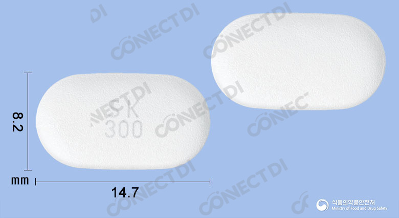 안플라엑스서방정 300mg