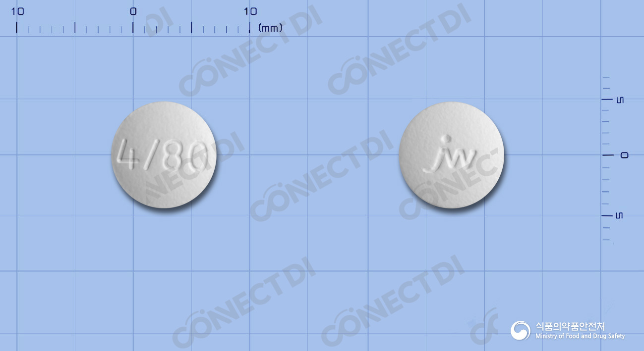 리바로브이정 4/80mg