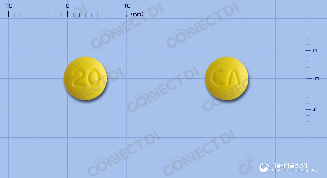 라벤티드정 20mg