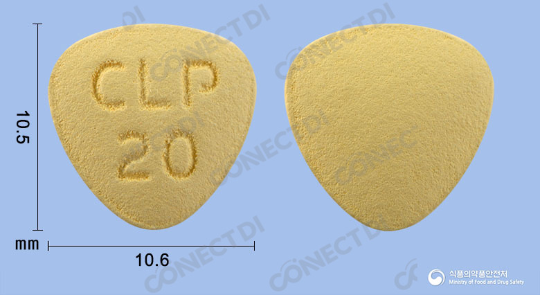 타올라스정 20mg
