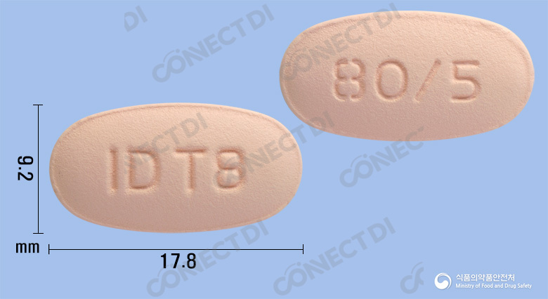 텔로스톱정 80/5mg